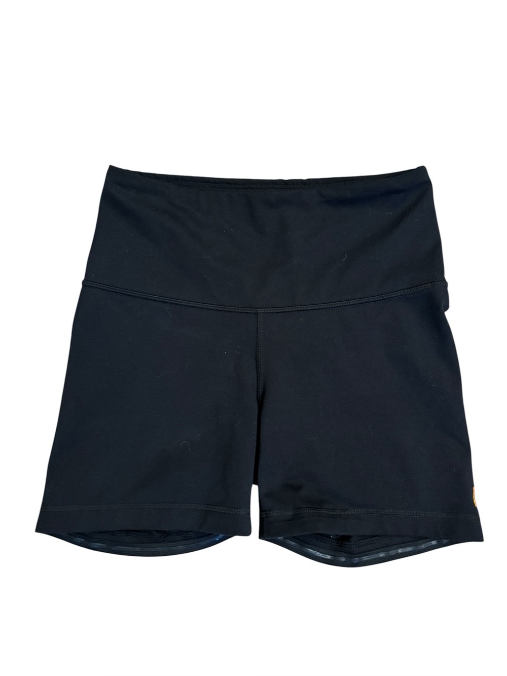 Lucy Black Stretch Workout Yoga Gym Shorts Size M